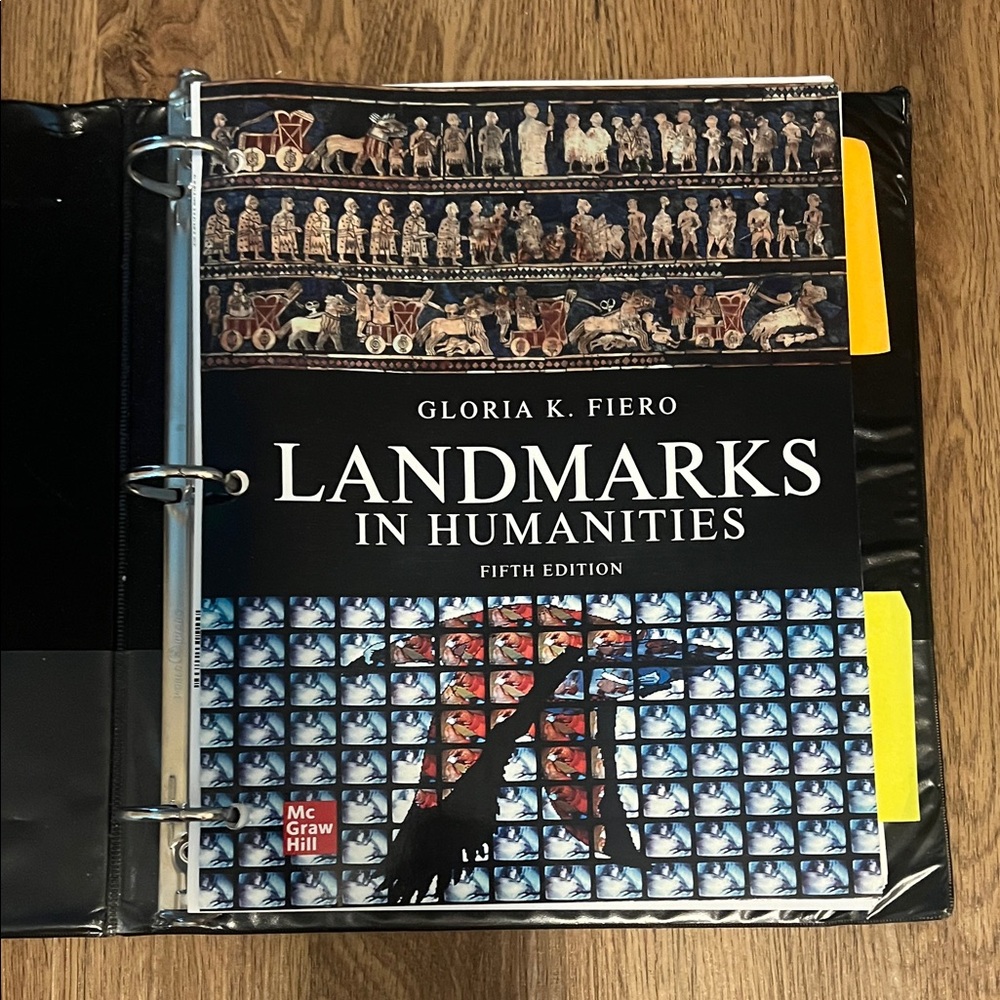 Landmarks in Humanities by Gloria K. Fiero